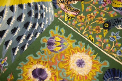 Fine Mid Century French Tapestry Signed Perrot 53 x 7 5 