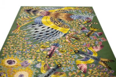 Fine Mid Century French Tapestry Signed Perrot 53 x 7 5 