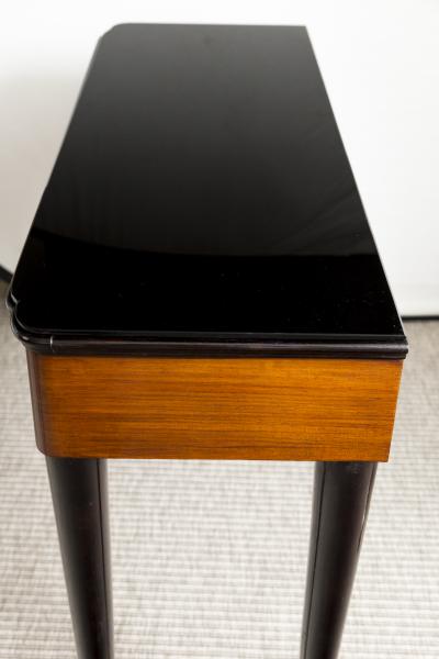 Fine Mid Century Italian Console With Brass Mirror