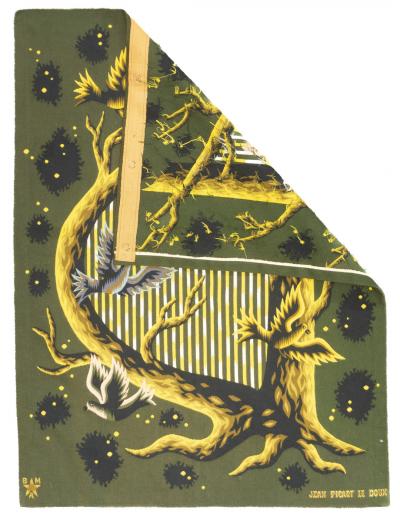 Fine Mid Century Tapestry Signed by Jean Picart Le Doux 3 10 x 5 2 