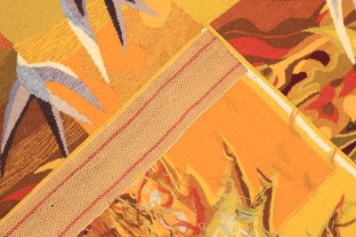 Fine Mid century French tapestry Signed by Simon Chaye 4 0 x 6 2 