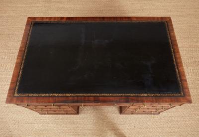 Fine Nine Drawer Partners Desk