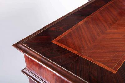 Fine Nord Italian 18th Century Parquetry Bookcase