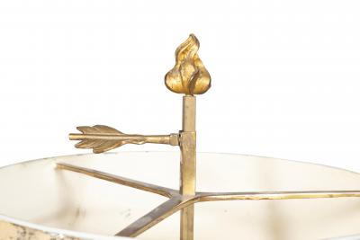 Fine Pair Of Charles X Gilt Bronze Bouillotte Lamps