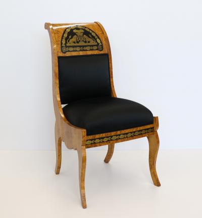 Fine Pair Of Neoclassical Side Chairs c1850