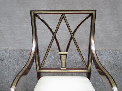 Fine Pair of Neoclassical Armchairs