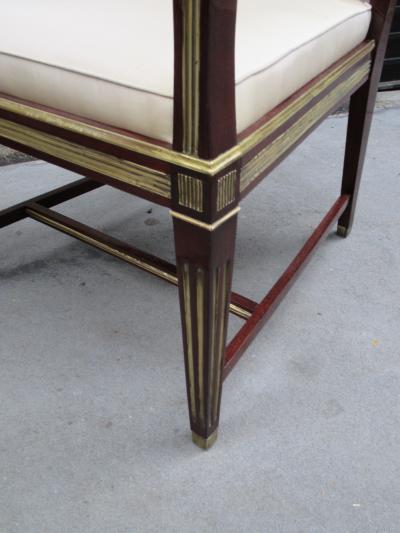 Fine Pair of Neoclassical Armchairs