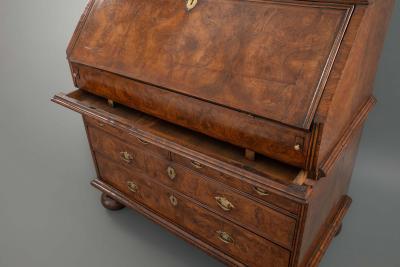 Fine Queen Anne Walnut Double Dome Cabinet