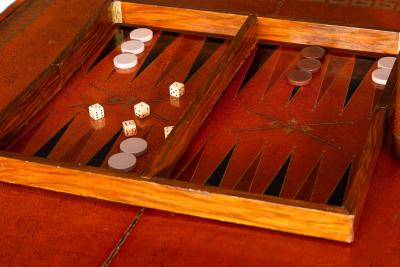 Fine Rare Pair of 19th Century English Antique Rosewood Games Tables