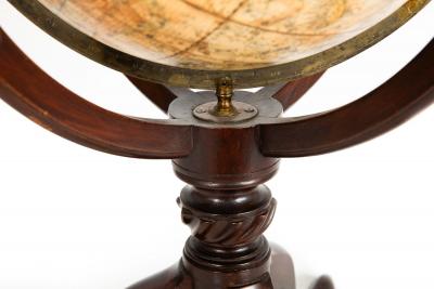 Fine Rare Regency Table Top Celestial 12 Globe by J W Cary ca 1816