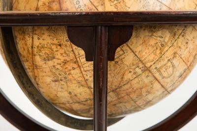 Fine Rare Regency Table Top Celestial 12 Globe by J W Cary ca 1816