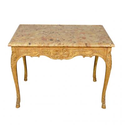 Fine Regence Giltwood Center Table