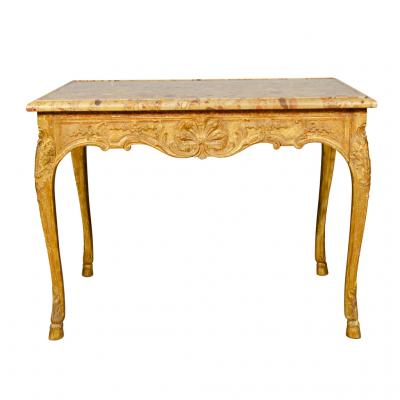Fine Regence Giltwood Center Table