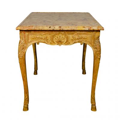 Fine Regence Giltwood Center Table