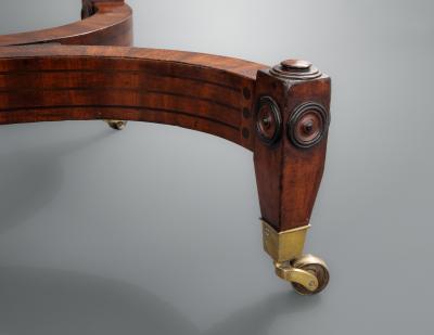 Fine Regency Brass Mounted Writing Table