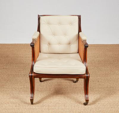 Fine Regency Caned Bergere