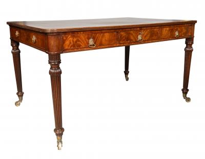 Fine Regency Mahogany Writing Table