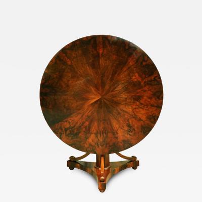 Fine Salon Biedermeier Table Vienna c 1825 