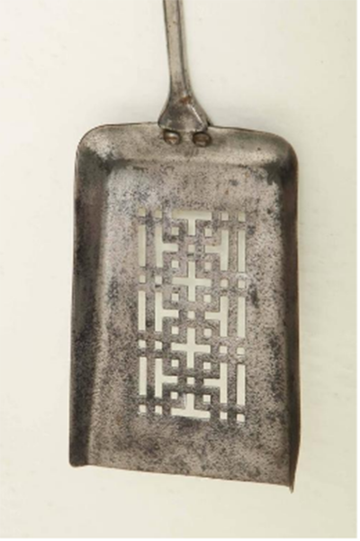 Fine Set of Georgian Steel Fire Tools