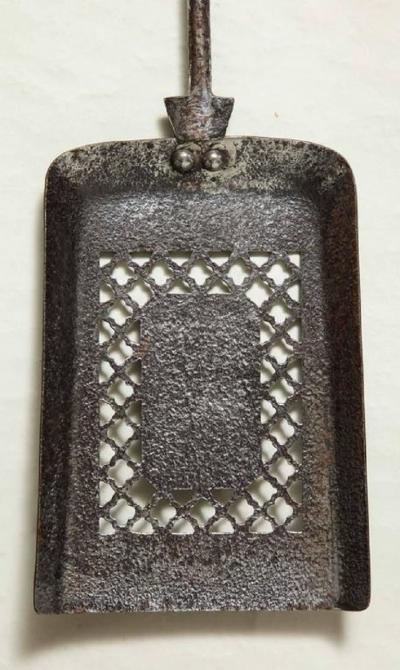 Fine Set of Georgian Steel Fire Tools