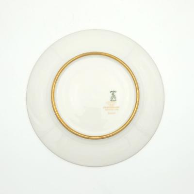Fine Set of Twelve Limoges Dinner Plates France circa 1920