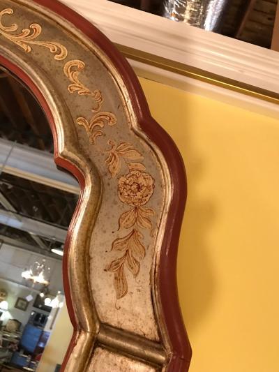 Fine Silver Gilt with Oriental Decoration La Barge Chinoiserie Mirror