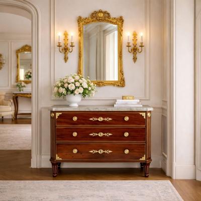 Fine Swedish Gustavian Mahogany Antique Chest of Drawers Commode ca 1780