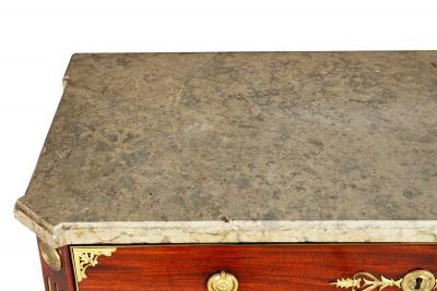 Fine Swedish Gustavian Mahogany Antique Chest of Drawers Commode ca 1780
