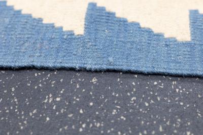 Fine Turkish Tribal Kilim Flat Weave Wool Rug 211 x 3 7 