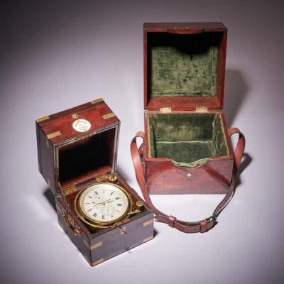 Fine Two Day Marine Chronometer Signed Charles Frodsham