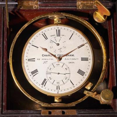 Fine Two Day Marine Chronometer Signed Charles Frodsham