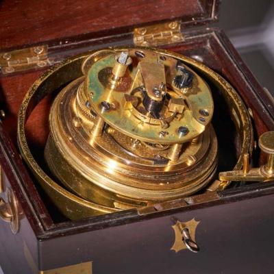 Fine Two Day Marine Chronometer Signed Charles Frodsham