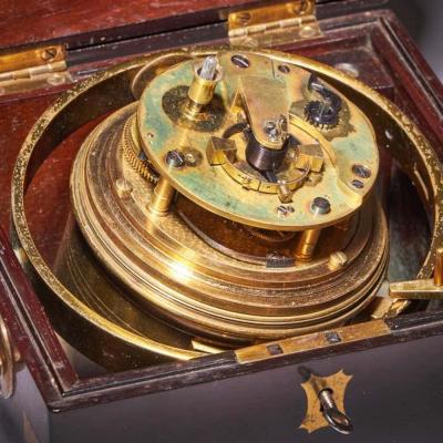 Fine Two Day Marine Chronometer Signed Charles Frodsham