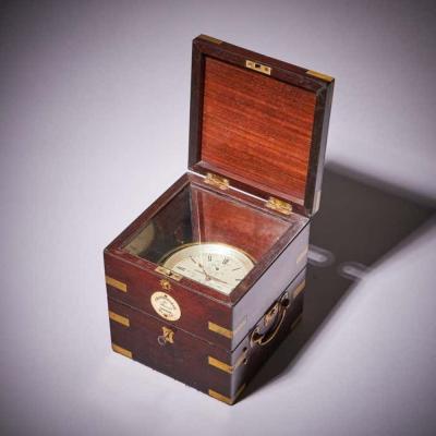 Fine Two Day Marine Chronometer Signed Charles Frodsham