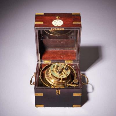 Fine Two Day Marine Chronometer Signed Charles Frodsham