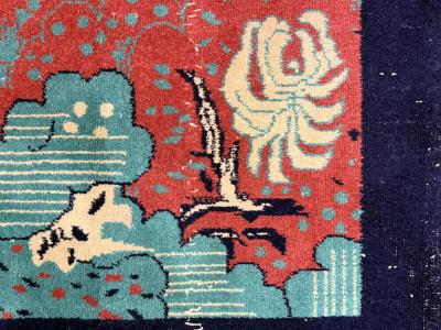 Fine Vintage Art Deco Rug 4 0 x 6 9 