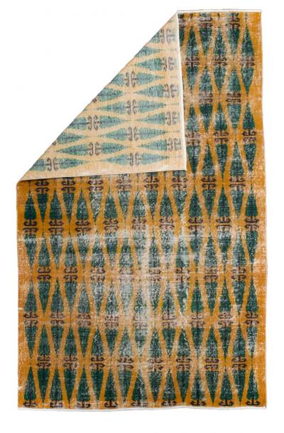 Fine Vintage Art Deco Rug 51 x 8 0 