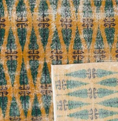 Fine Vintage Art Deco Rug 51 x 8 0 