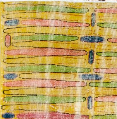 Fine Vintage Modern Wool Rug 3 9 x 7 0 