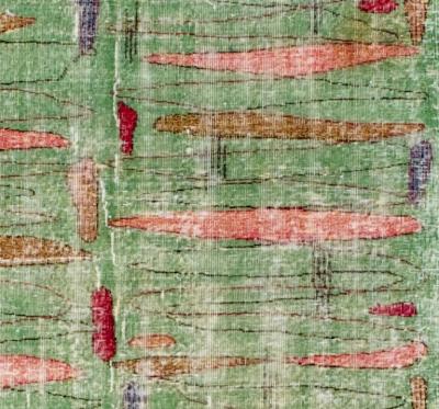 Fine Vintage Modern Wool Rug 5 x 7 2 