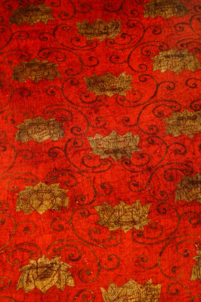 Fine Vintage Red Lacquer Rectangular Coffee Table