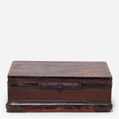 Fine Woven Lacquered Trunk