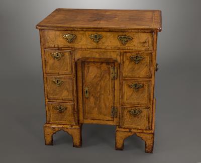 Fine and Important George I Walnut Kneehole Desk