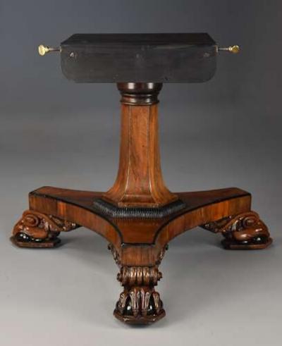 Fine quality 19th century William IV rosewood tilt top breakfast table