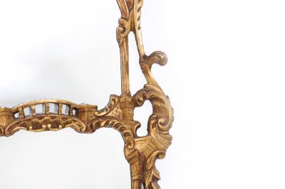 Finely Carved Giltwood Framed Hanging Wall Mirror