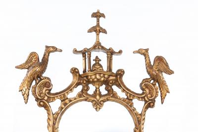 Finely Carved Giltwood Framed Hanging Wall Mirror