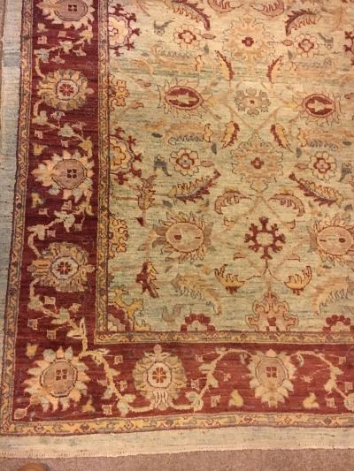 Finely Knotted Coffee or Foyar Oriental Carpet