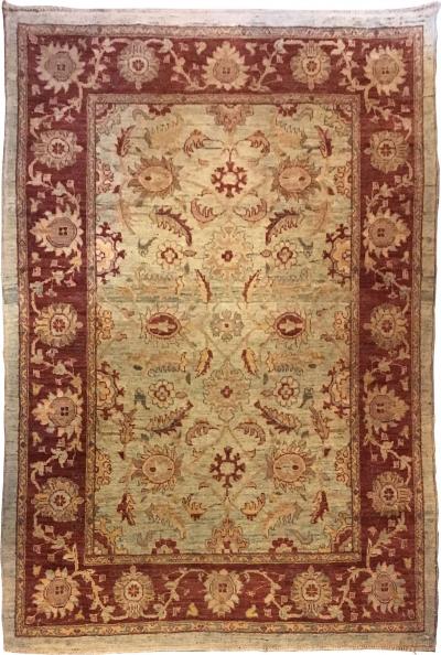 Finely Knotted Coffee or Foyar Oriental Carpet