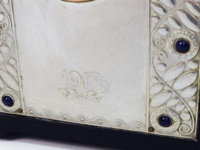 Finely Worked Secessionist Mantle Clock