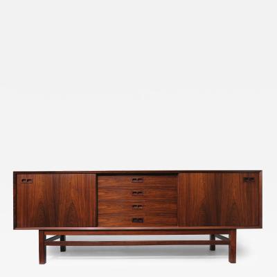 Finley Restored Mid century Danish Rosewood Credenza